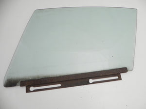 (Used) 911/912/930/964 Coupe Left Hand Green Tinted Window Glass w/ Rail - 1969-94