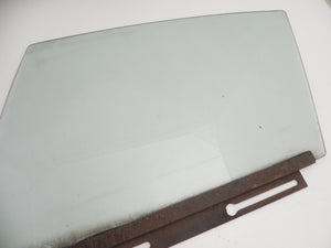 (Used) 911/912/930/964 Coupe Left Hand Green Tinted Window Glass w/ Rail - 1969-94