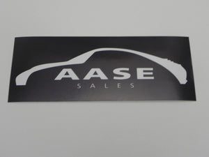 (New) "Aase Sales" Decal