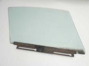 (Used) 911/912/930/964 Coupe Left Hand Green Tinted Window Glass w/ Rail - 1969-94