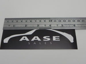 (New) "Aase Sales" Decal