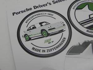 (New) 911 Carrera RS 2.7 Driver's Selection Decal Set - 1973