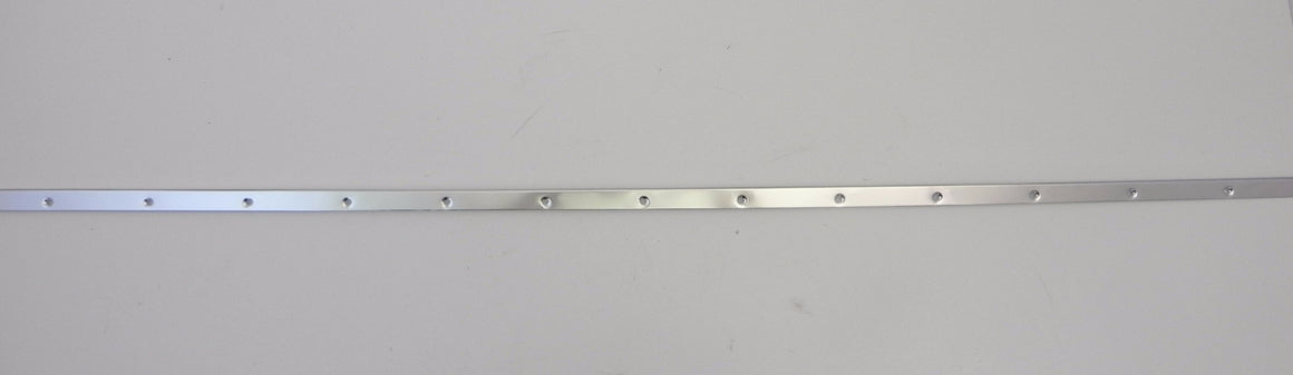 (New) 356 Driver Side Threshold Narrow Aluminum Strip - 1950-65