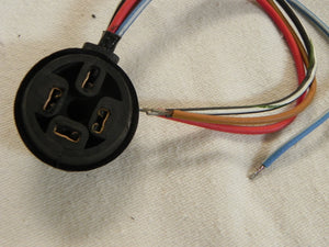 (New) 911/912 Hazard Warning Plug Socket - 1969-83