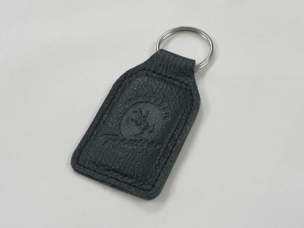 (New) 356 Original Reutter Green Leather Key Fob