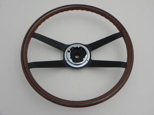 (New) 911/912 Wood and Steel 400mm VDM Steering Wheel - 1965-68