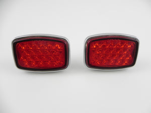 (New) 356 Concours Pair of Rear Reflectors - 1952-59