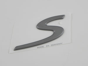 (New) Rear Lid Boxster S Emblem - 1997-2004