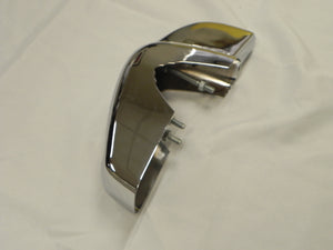 (Blemished) 356 Right Rear Chrome Bumper Guard w/ Exhaust Outlet - 1959-65