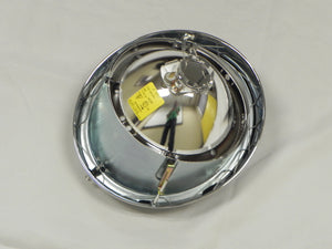 (New) 911 RHD H4 Headlight Assembly with Chrome Trim - 1968-86