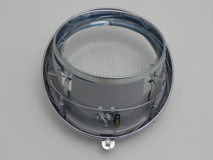 (New) 356/911/912 H4 "Look-Alike" Headlight Assembly with Chrome Trim - 1950-67