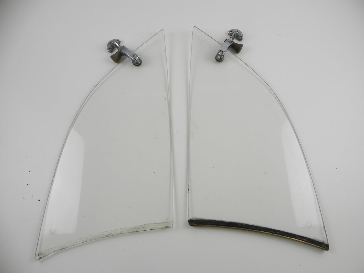 (Used) 356 Knotchback/Hardtop Quarter Windows - 1961-65