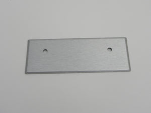 (NOS) 911/912 SWB Brushed Aluminum Ashtray Dash Trim Piece - 1965-68