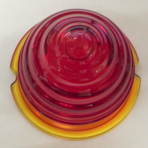 (New) 356 Tall Red Glass Beehive Tail Light Lens - 1957-59