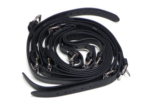 (New) 356 Exterior Black Luggage Straps