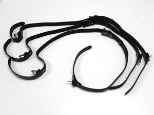 (New) 356 Exterior Black Luggage Straps