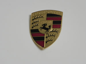 (New) 356 Maroon Bar Hood Handle Crest - 1954-65
