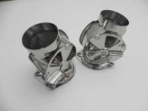 (New) 911/912 Pair of Stainless Steel Early Heater Valves - 1965-86