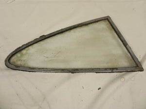 (Used) 911/912 Coupe Passenger's Side Clear Movable Quarter Window Glass Assembly - 1965-67