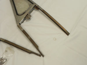 (Used) 911/912 Coupe SWB Early Pair of Brass Window Support Frames - 1965