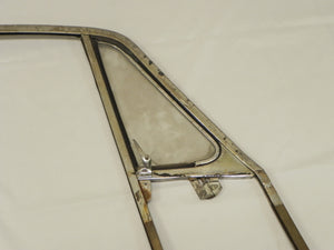 (Used) 911/912 Coupe SWB Early Pair of Brass Window Support Frames - 1965