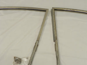 (Used) 911/912 Coupe SWB Early Pair of Brass Window Support Frames - 1965