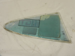 (Used) 911/930 Coupe Driver's Side Tinted Fixed Quarter Window Glass - 1978-89