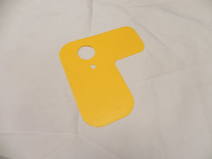 (New) 911/930 Yellow Fuel Filler Flap - 1974-89