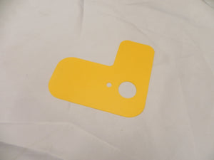 (New) 911/930 Yellow Fuel Filler Flap - 1974-89