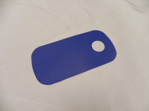 (New) 911/912 Blue Fuel Tank Filler Protection Flap - 1965-73