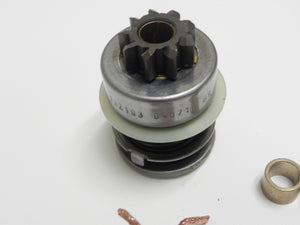 (New) 356 6v Starter Rebuild Kit - Round Solenoid - 1950-65