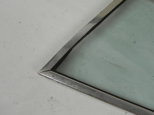 (Used) 911/912/930 Coupe Driver's Side Tinted Movable Quarter Window Glass Assembly - 1968-77