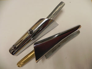 (Used) 356 Speedster Drivers and Passengers Windshield Posts - 1954-58