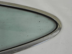 (Used) 911/912/930 Coupe Driver's Side Tinted Movable Quarter Window Glass Assembly - 1968-77