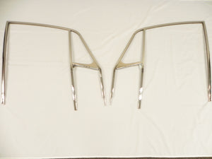 (Restored) 911/912 Coupe SWB Original Early Pair of Brass Window Support Frames - 1965-67