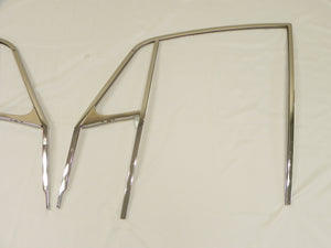 (Restored) 911/912 Coupe SWB Original Early Pair of Brass Window Support Frames - 1965-67