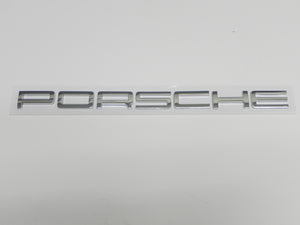 (New) Chrome "PORSCHE" Letterset