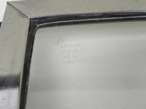 (Used) 911/912 Coupe Driver's Side Clear Movable Quarter Window Glass Assembly - 1965-67