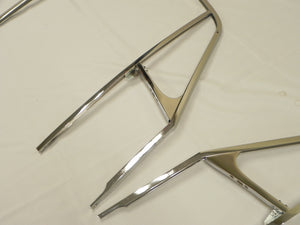 (Restored) 911/912 Coupe SWB Original Early Pair of Brass Window Support Frames - 1965-67