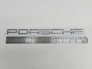 (New) Chrome "PORSCHE" Letterset