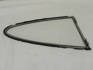 (Used) 911/912 Coupe Driver's Side Clear Movable Quarter Window Glass Assembly - 1965-67