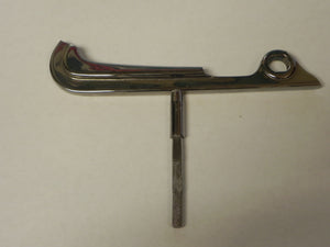 (Original) 356 B/C Coupe Left Vent Window Lower Trim - 1960-65