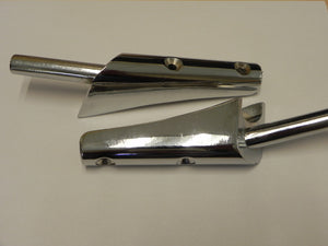 (New) 356 Speedster Drivers and Passengers Windshield Posts- 1954-58