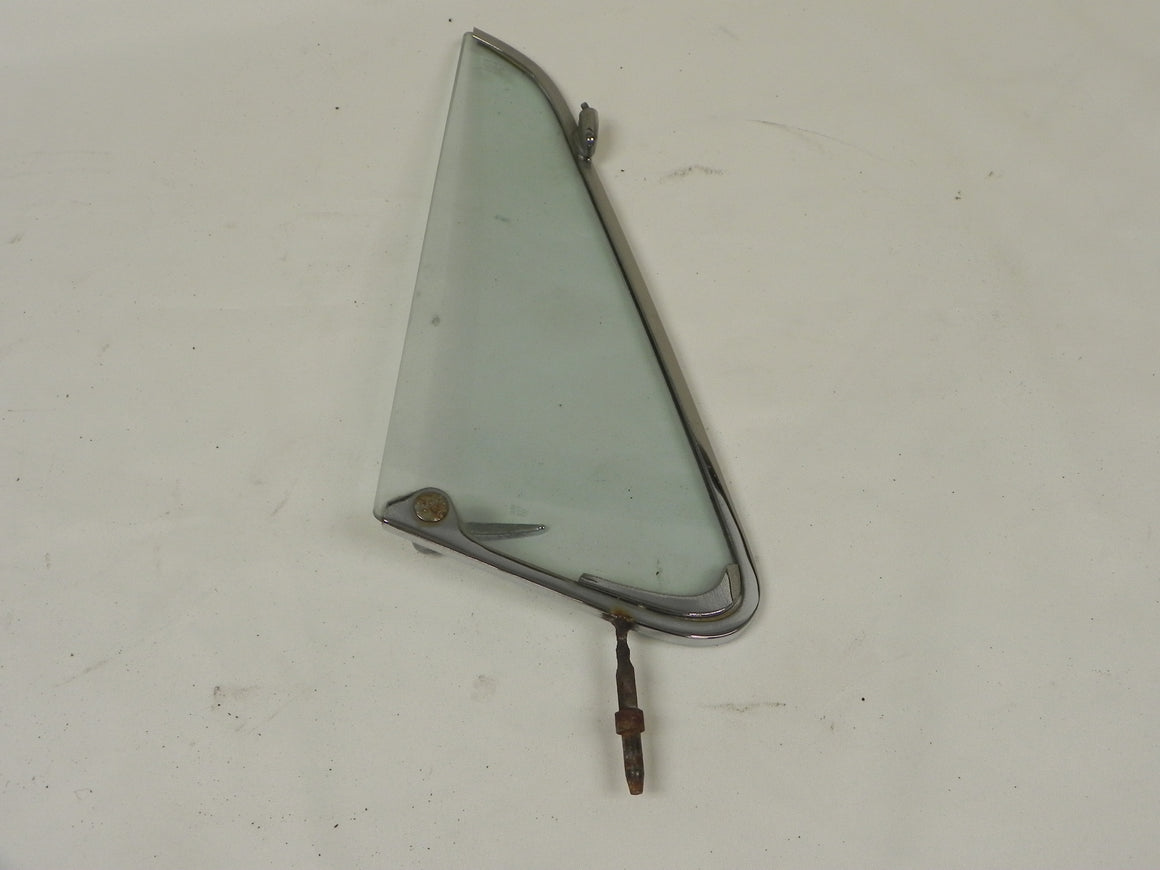 (Used) 911/912 Coupe SWB Passenger's Side Tinted Vent Window Glass Assembly - 1965-67