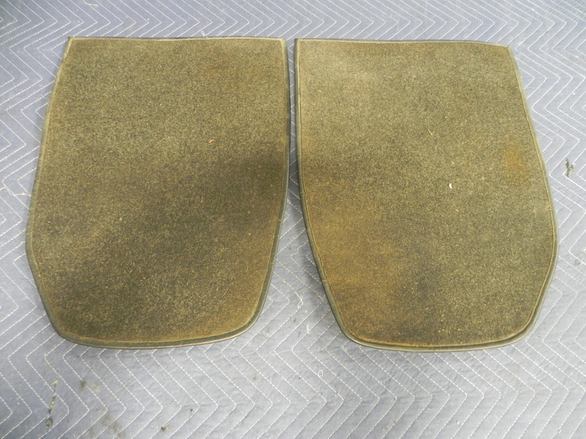 (Used) 911 Perlon Rear Floor Mat Pair - 1969-73