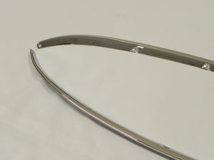 (Restored) 911/912 Targa SWB Original Pair of Rear Quarter Window Chrome Trim Pieces - 1965-67