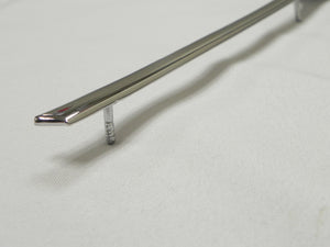 (Restored) 911/912 Targa SWB Original Pair of Rear Quarter Window Chrome Trim Pieces - 1965-67