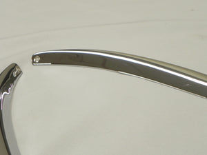 (Restored) 911/912 Targa SWB Original Pair of Rear Quarter Window Chrome Trim Pieces - 1965-67