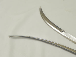 (Restored) 911/912 Targa SWB Original Pair of Rear Quarter Window Chrome Trim Pieces - 1965-67
