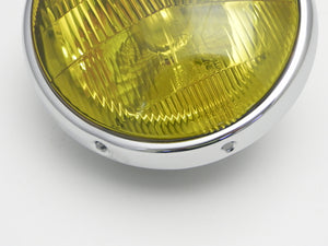 (New) 911/912 Early European Amber Headlight Assembly - 1965-67